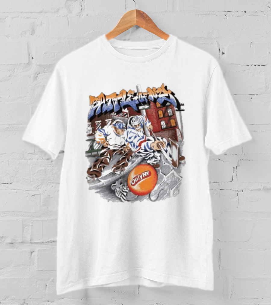 Only NY Slapshot Street Hockey Graffiti T-Shirt