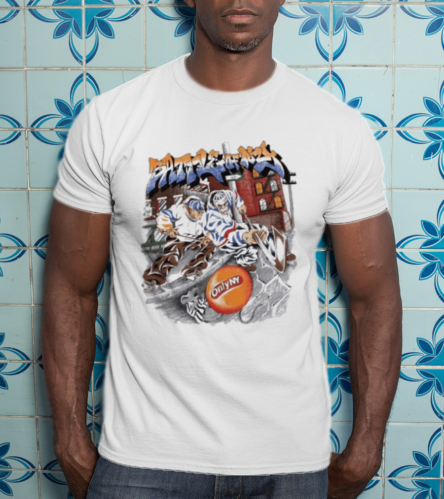 Only NY Slapshot Street Hockey Graffiti T-Shirt