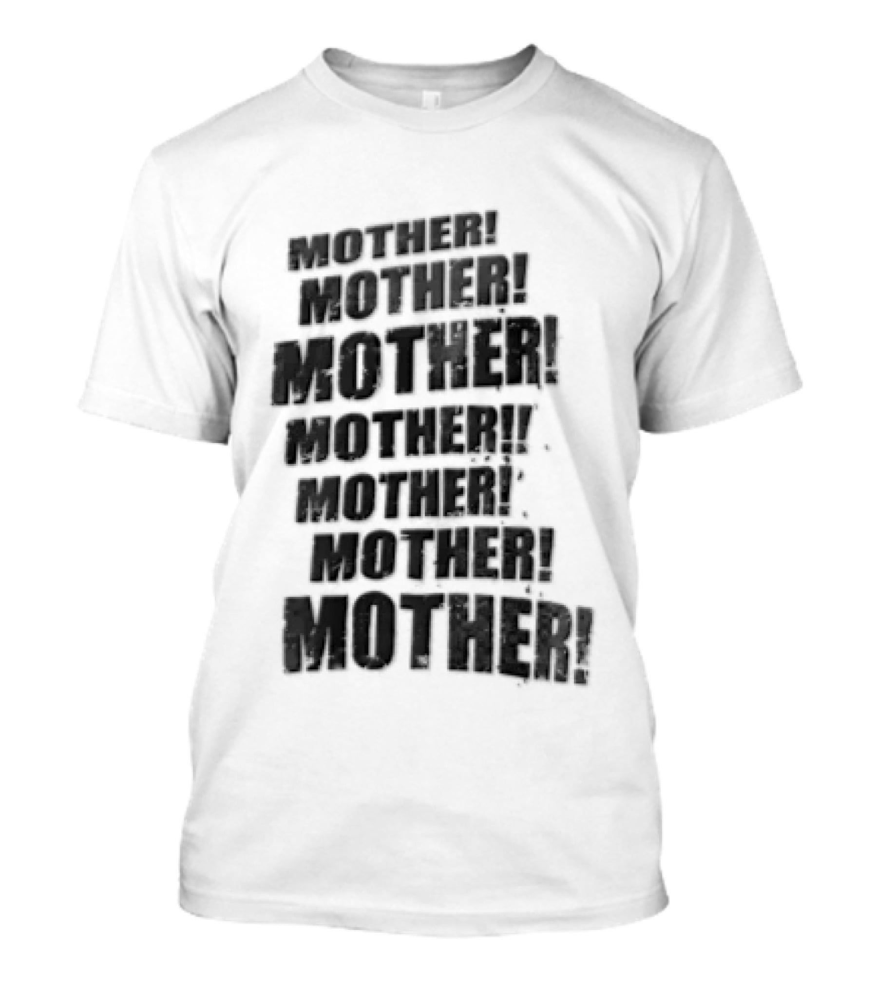 Tinashe Mother Mother Repetitive Bold Text Black T-Shirt