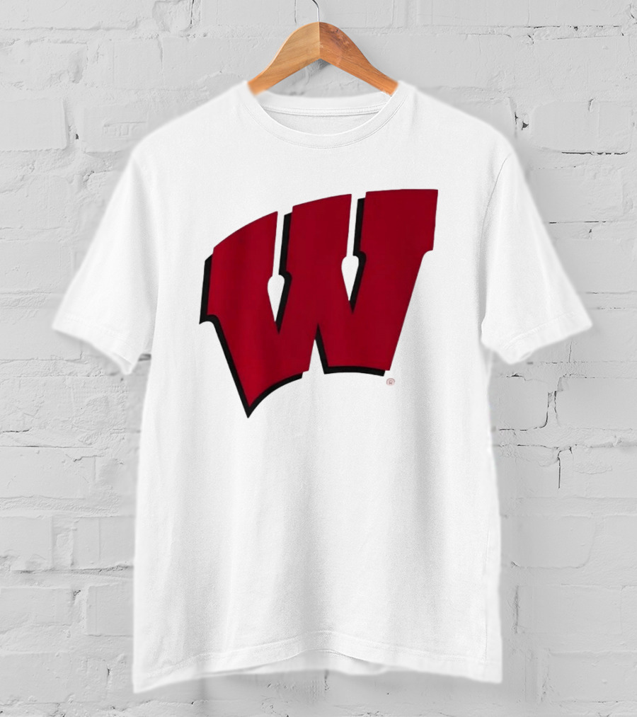 Wisconsin Badgers Red Motion W T-Shirt