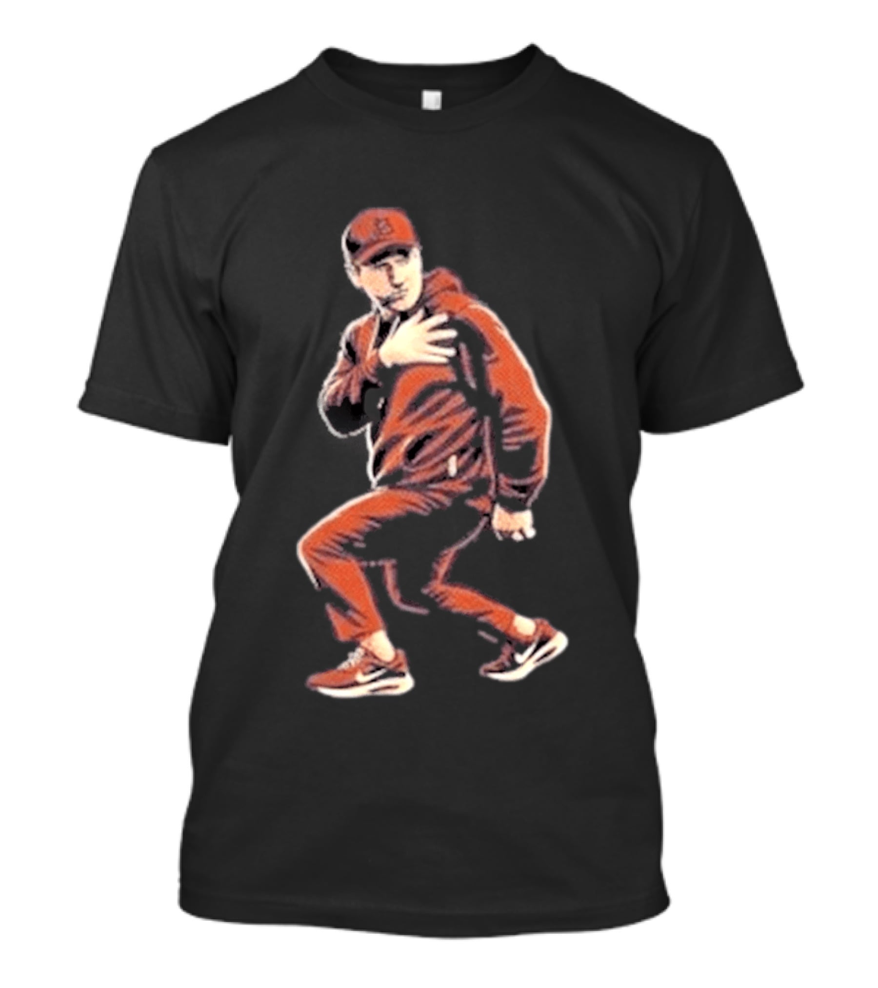 Ben Johnson Stanky Leg Dance Move Iconic Pose T-Shirt