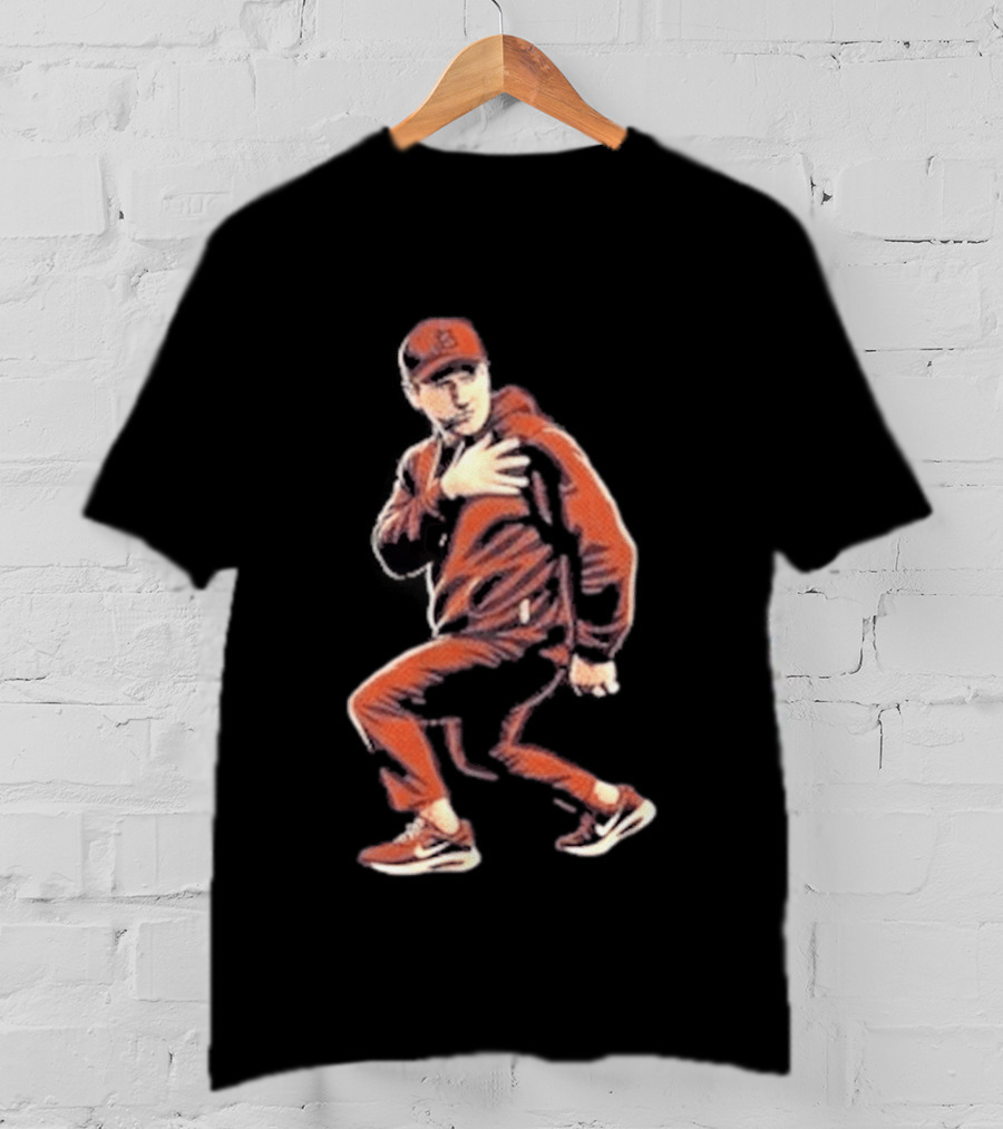 Ben Johnson Stanky Leg Dance Move Iconic Pose T-Shirt