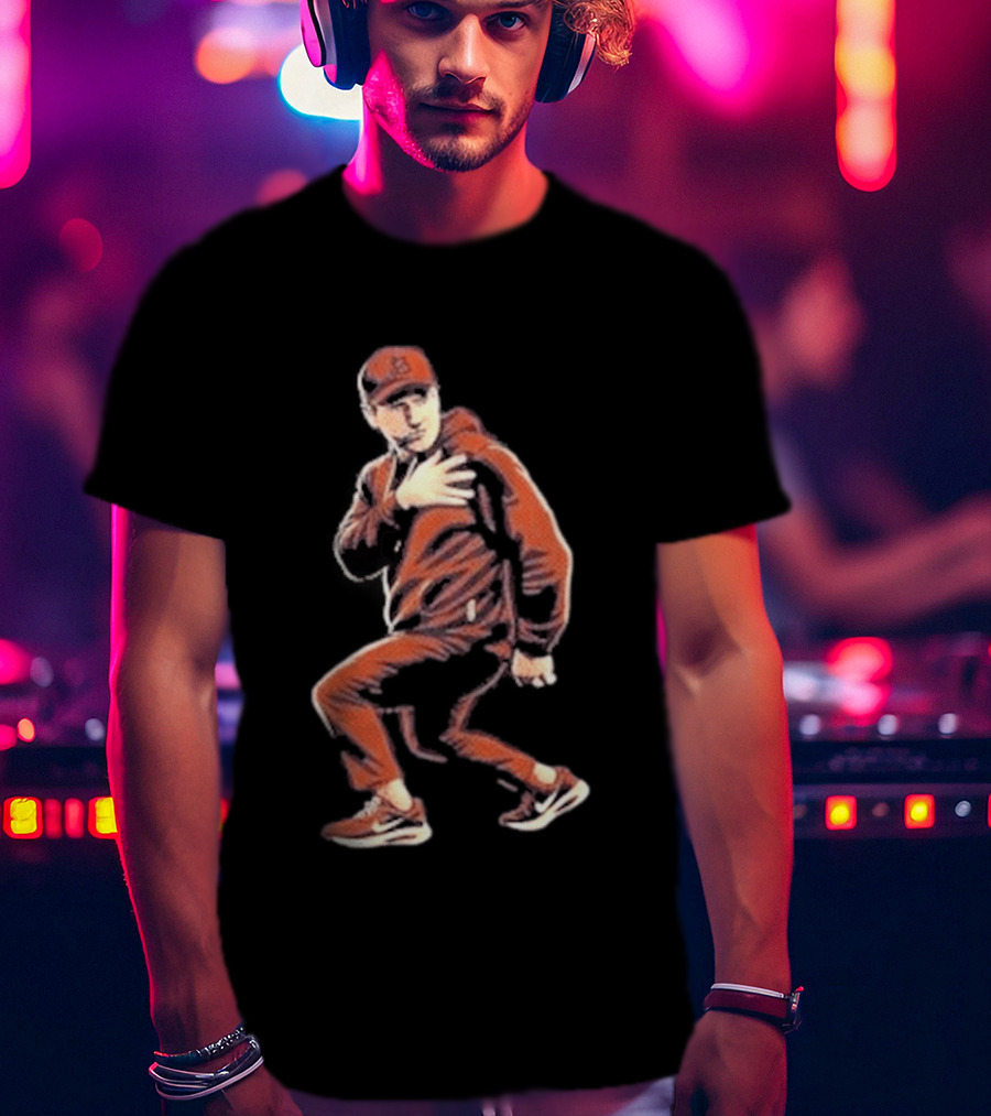 Ben Johnson Stanky Leg Dance Move Iconic Pose T-Shirt