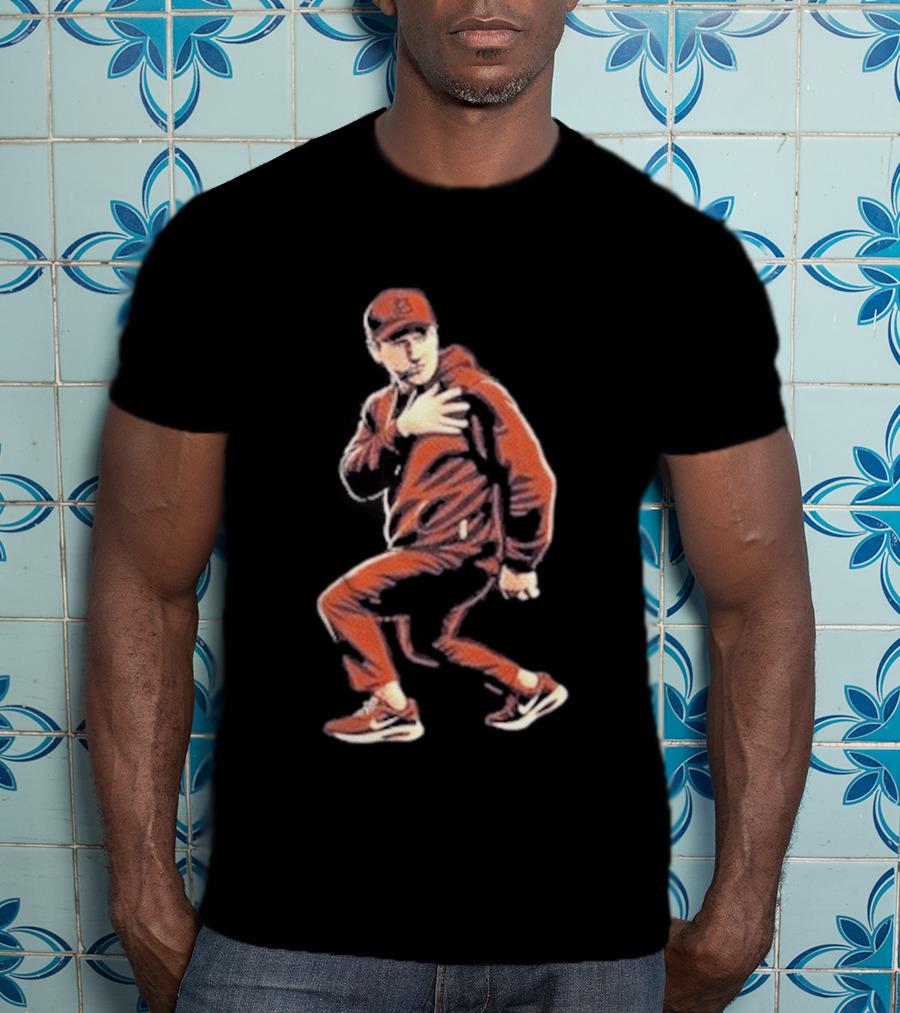 Ben Johnson Stanky Leg Dance Move Iconic Pose T-Shirt