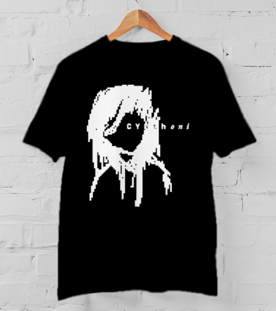Cynthoni Pixel Distorted T-Shirt