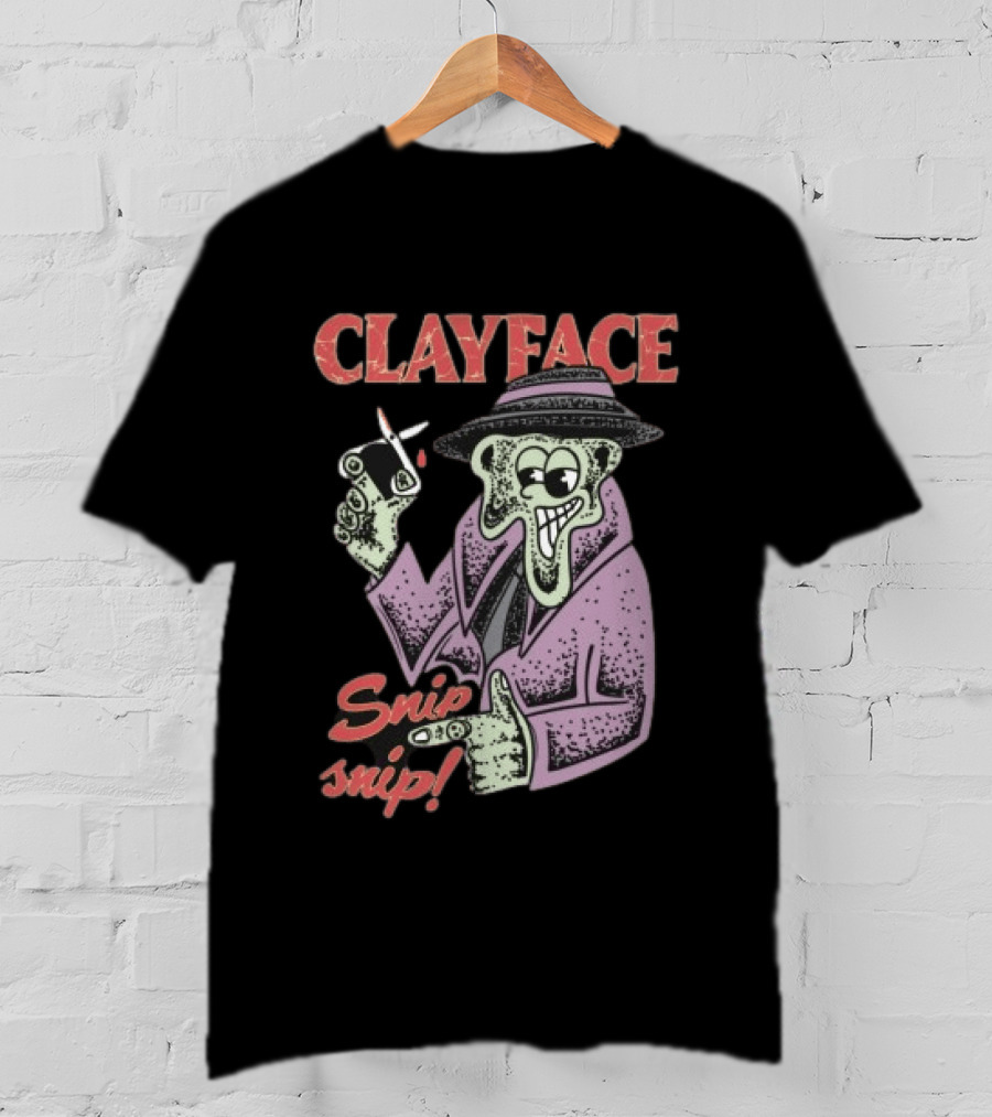 Dc Shop Clayface 2026 Movie X Canton Studio Snip Snip T-Shirt