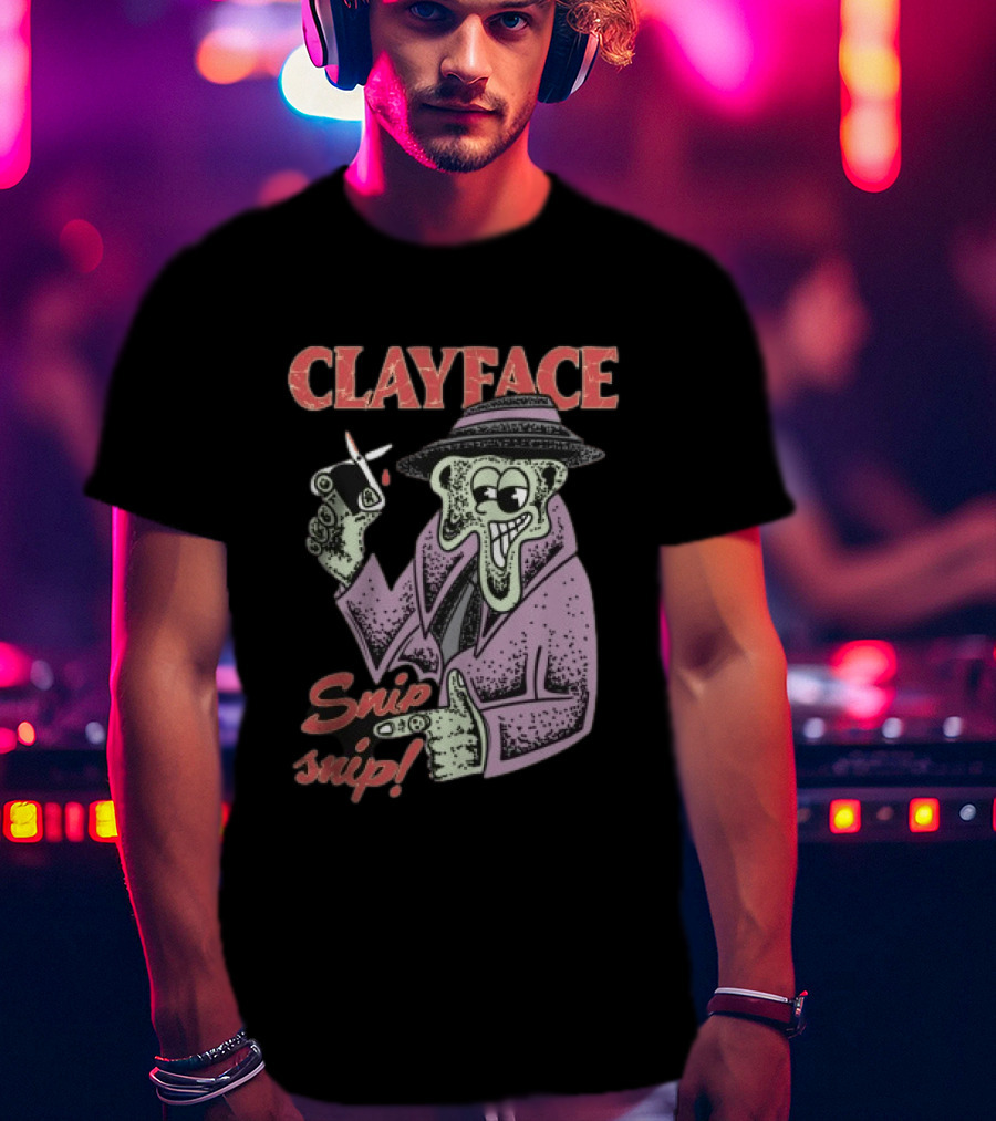 Dc Shop Clayface 2026 Movie X Canton Studio Snip Snip T-Shirt