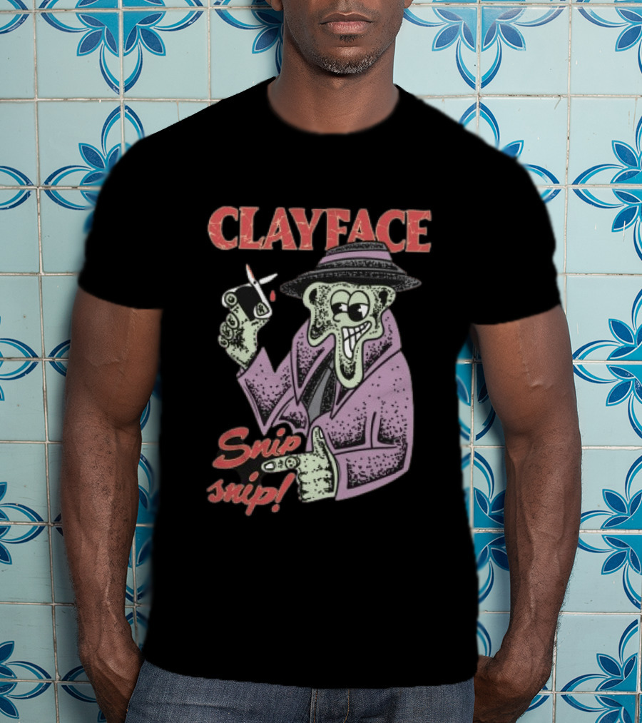 Dc Shop Clayface 2026 Movie X Canton Studio Snip Snip T-Shirt