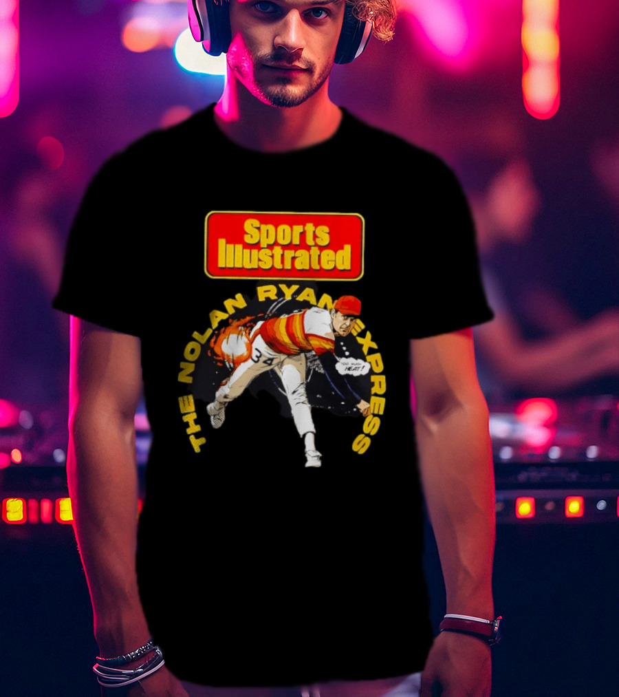 Sports Illustrated The Nolan Ryan Express Too Much Heat T-Shirt