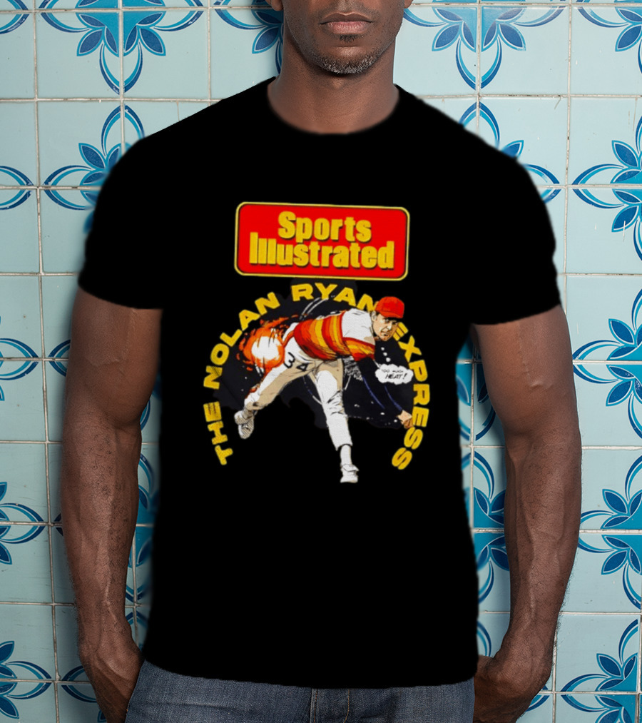 Sports Illustrated The Nolan Ryan Express Too Much Heat T-Shirt