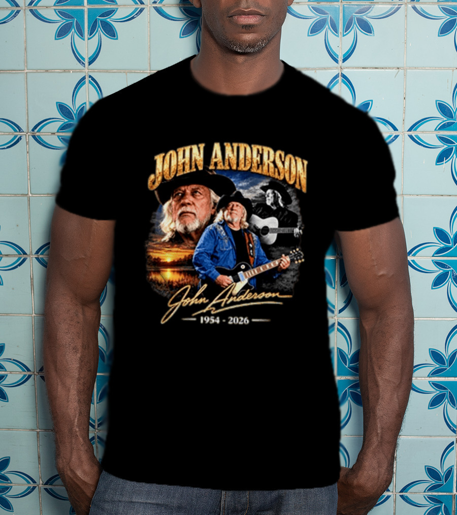 John Anderson 1954 2026 Country Music Legend T-Shirt