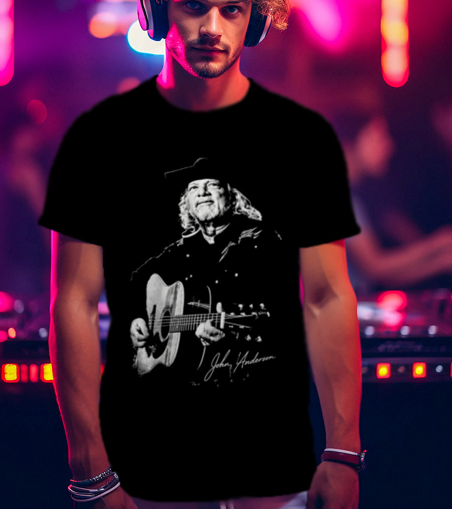 John Anderson Memorial Signature Music Legend T-Shirt
