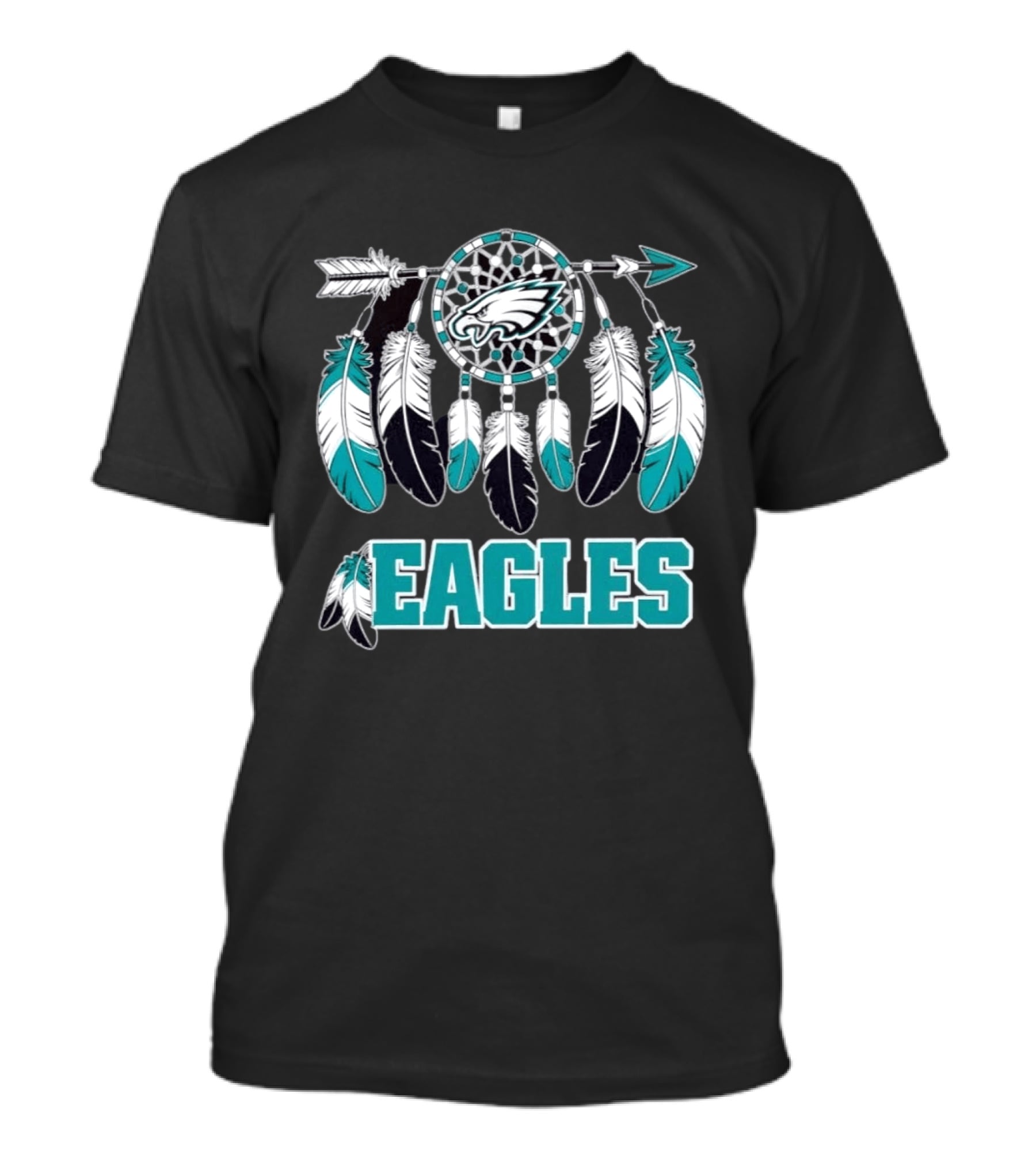 Philadelphia Eagles Dreamcatcher Feather NFL Fan Gear T-Shirt