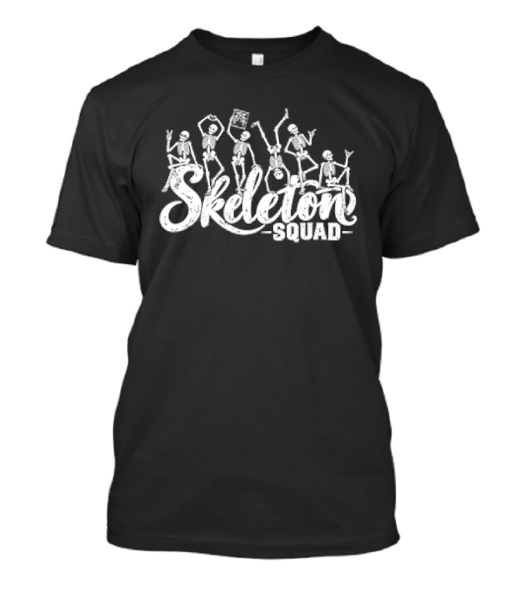 Skeleton Squad Halloween Dancing Skeletons Party T-Shirt