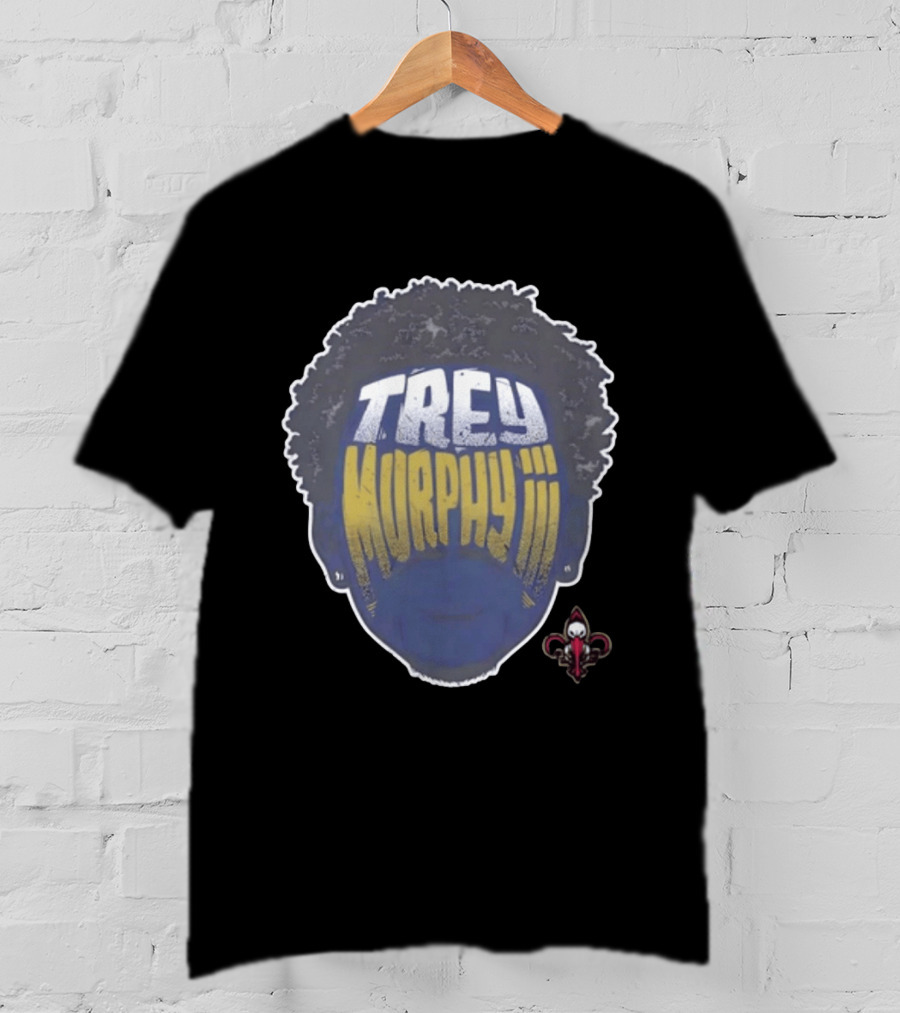 Trey Murphy III New Orleans Pelicans Basketball Player Hair T-Shirt