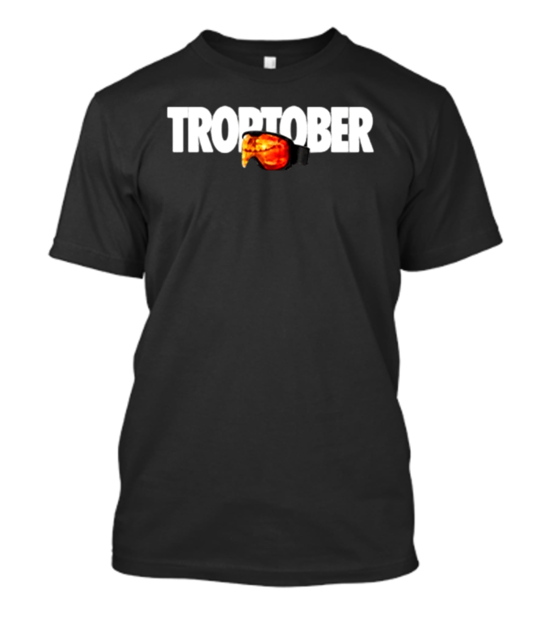 Troptober Skiing October Goggles T-Shirt