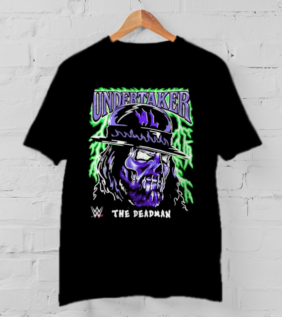 Undertaker The Deadman WWE Taker Warren Lotas T-Shirt