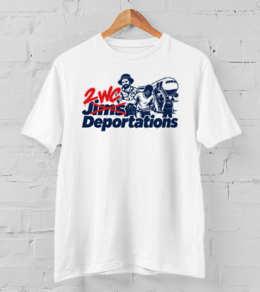 2 Worlds Collide Not Jims Deportations T-Shirt