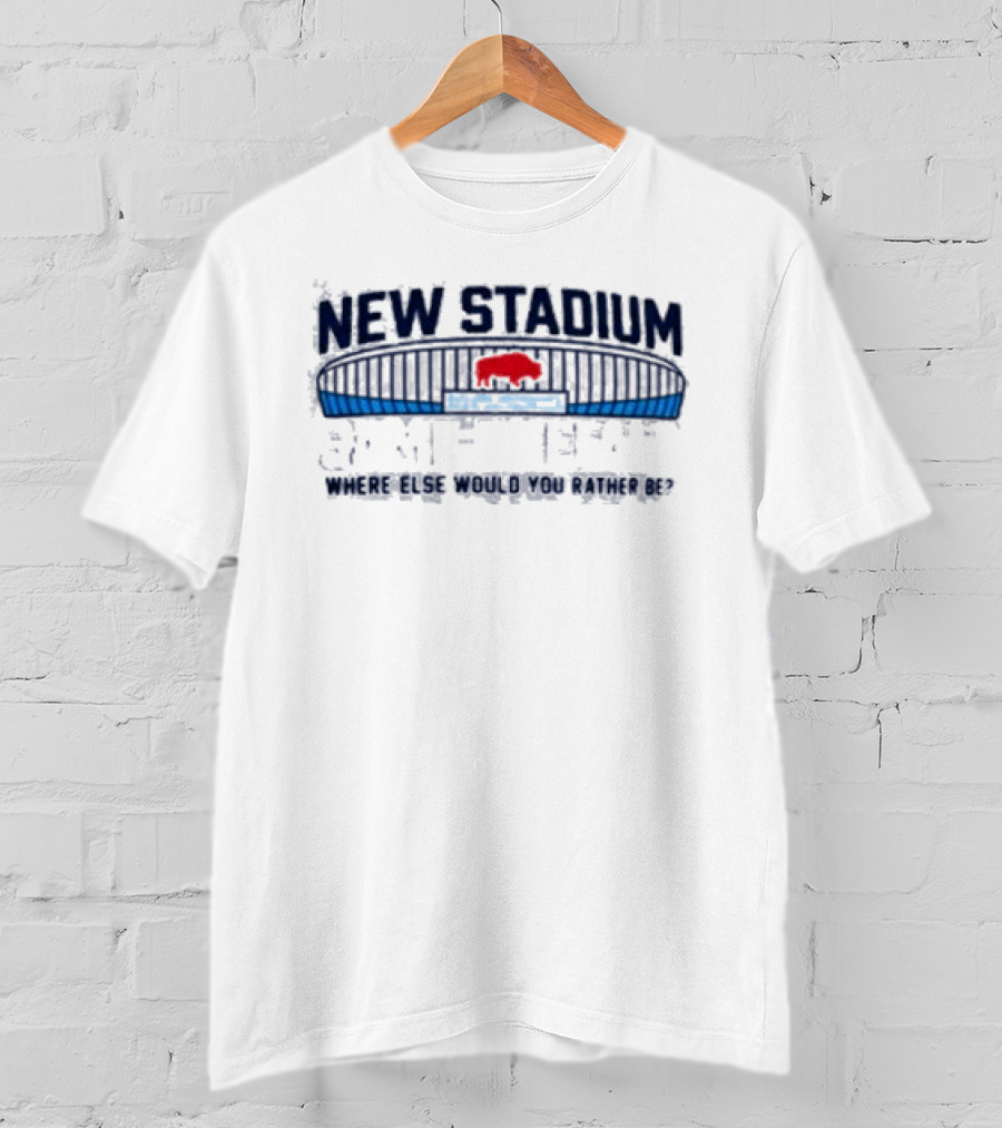 New Stadium Same Buffalo 2026 2027 WNY Mafia Sports Store T-Shirt