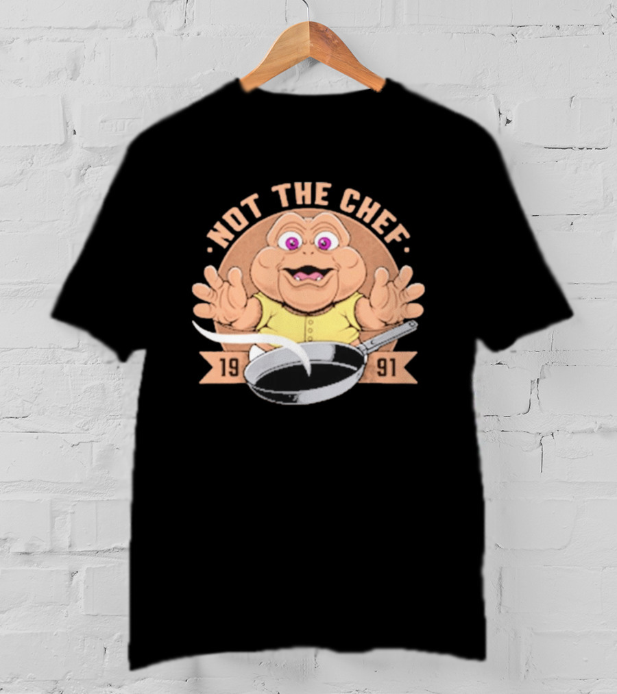 Baby Sinclair Not The Chef 1991 Pan Iconic TV Character Nostalgia T-Shirt