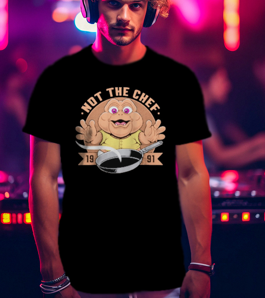 Baby Sinclair Not The Chef 1991 Pan Iconic TV Character Nostalgia T-Shirt