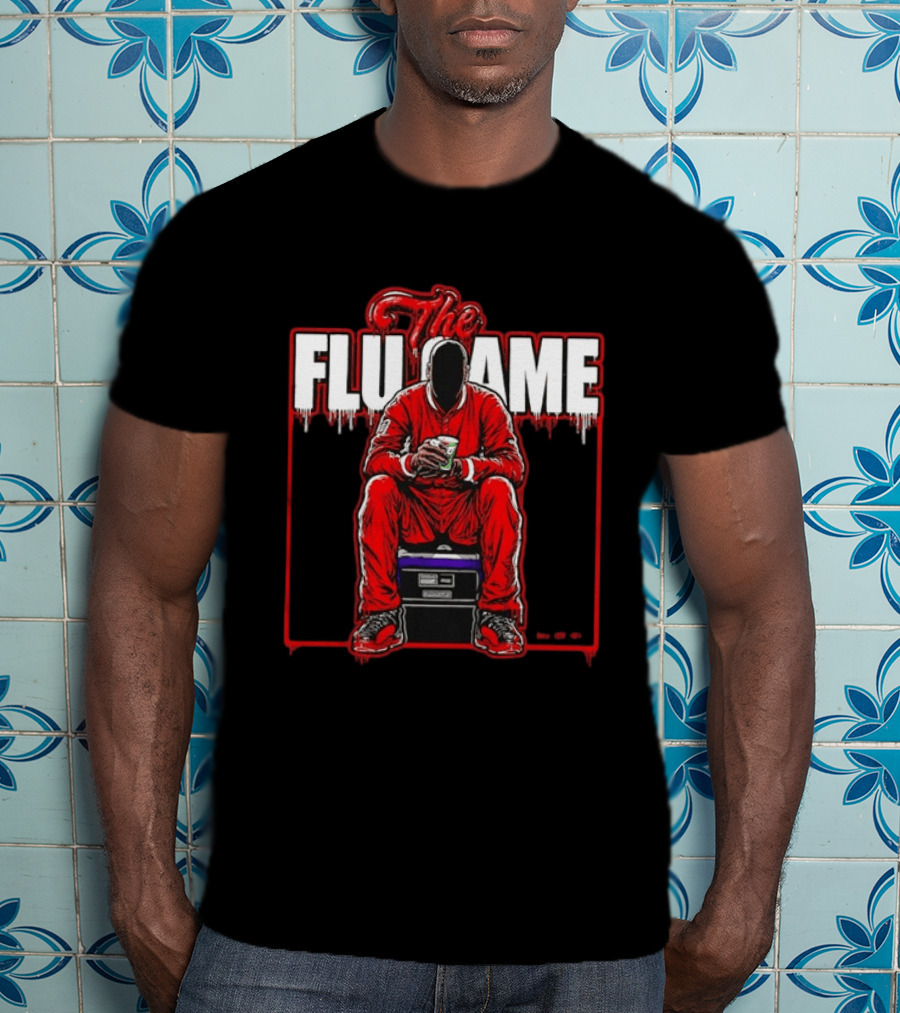 Michael Jordan The Flu Game Chicago Bulls NBA T-Shirt