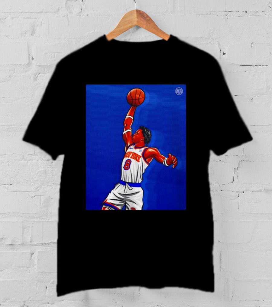 OG Anunoby New York Knicks Dunk Action Moment 8 Jersey T-Shirt