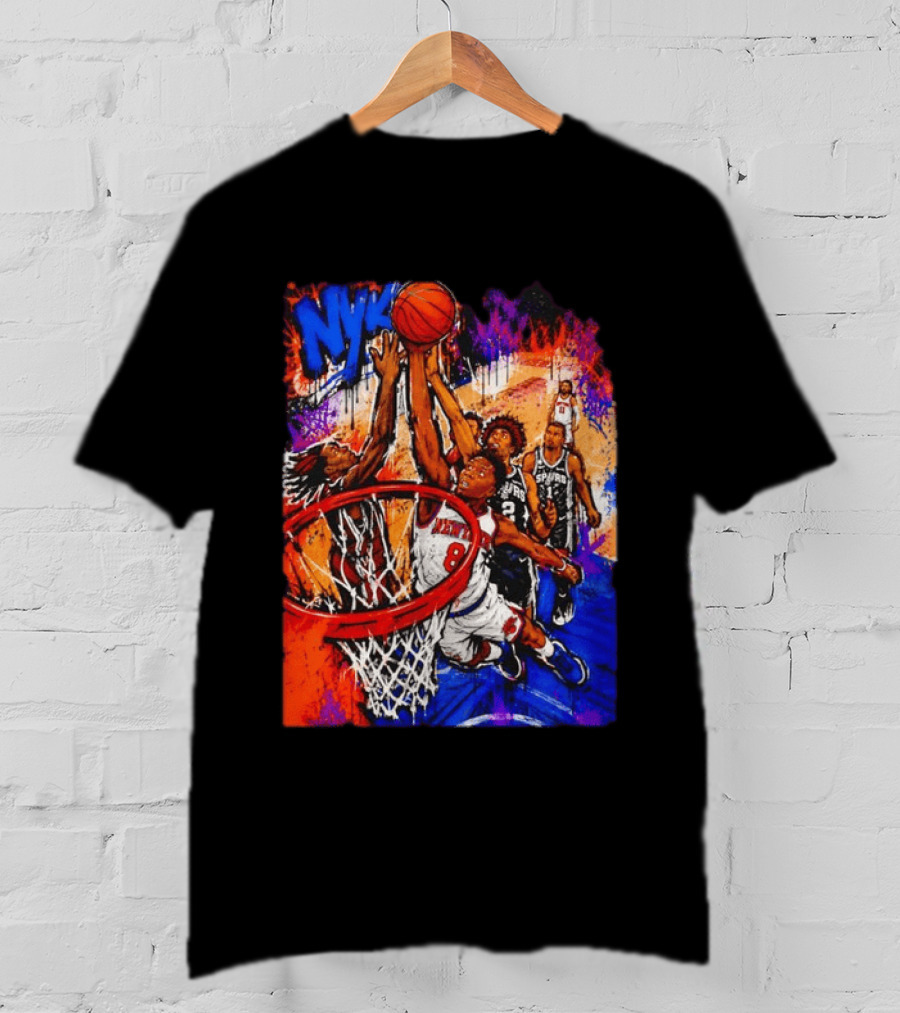 OG Anunoby New York Knicks NYK Basketball Art NBA T-Shirt