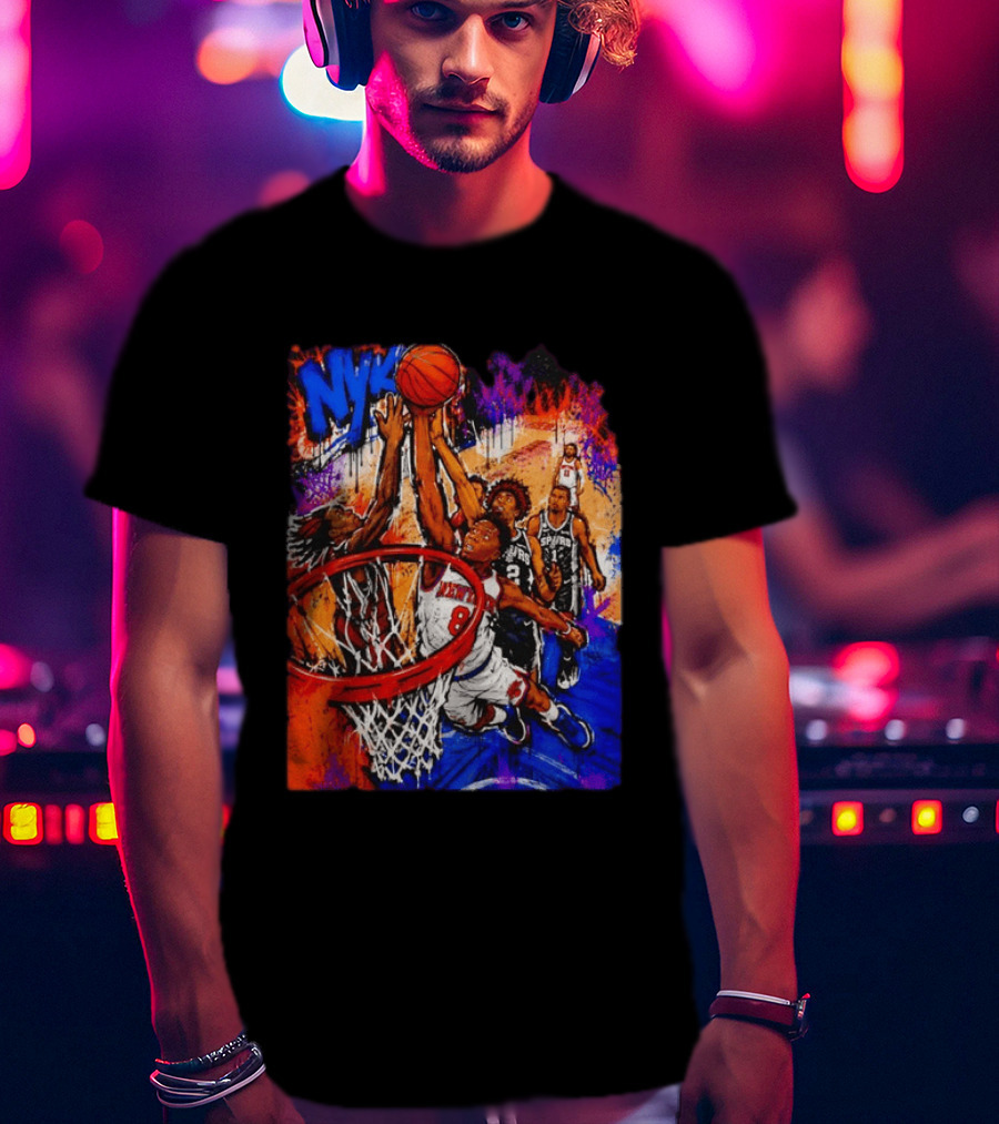 OG Anunoby New York Knicks NYK Basketball Art NBA T-Shirt