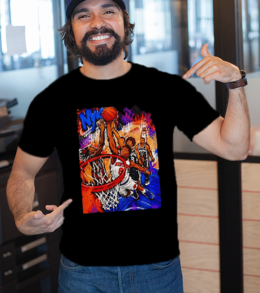 OG Anunoby New York Knicks NYK Basketball Art NBA T-Shirt