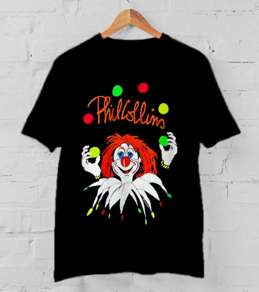 Phil Collins But Seriously Juggling Clown T-Shirt