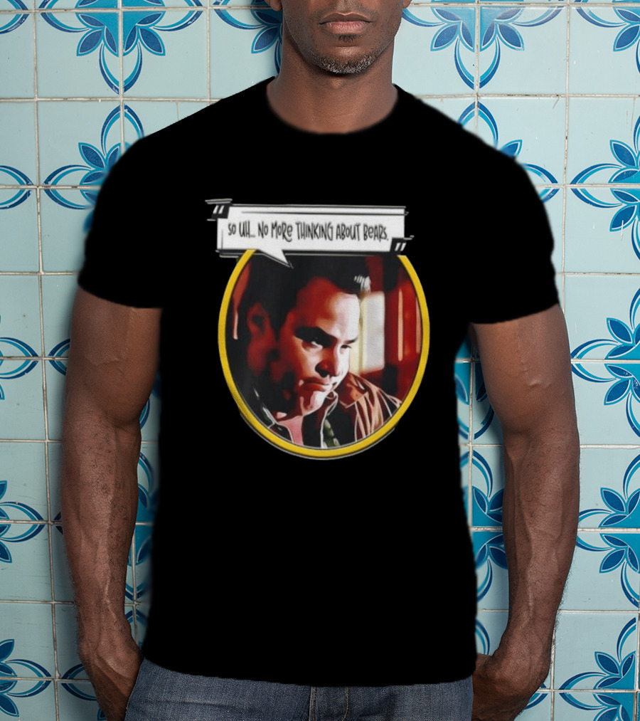 Tony Soprano The Sopranos No More Thinking About Bears HBO Television T-Shirt