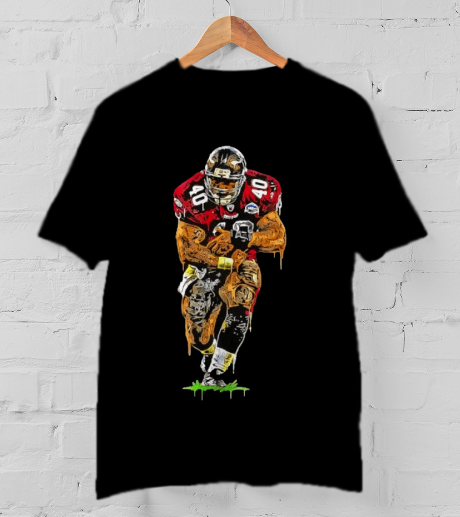 Troy Trojans Baseball Original A Train Football Player T-Shirt