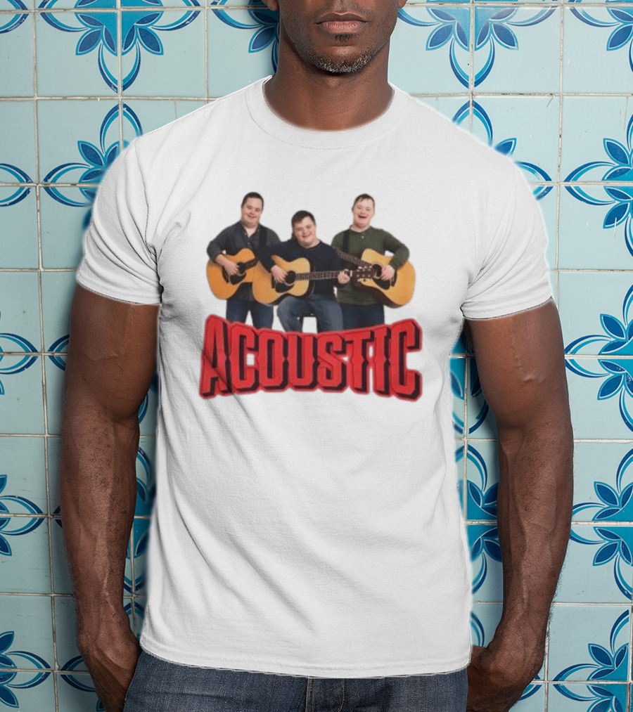 Acoustic Play Guitar Meme Trio T-Shirt