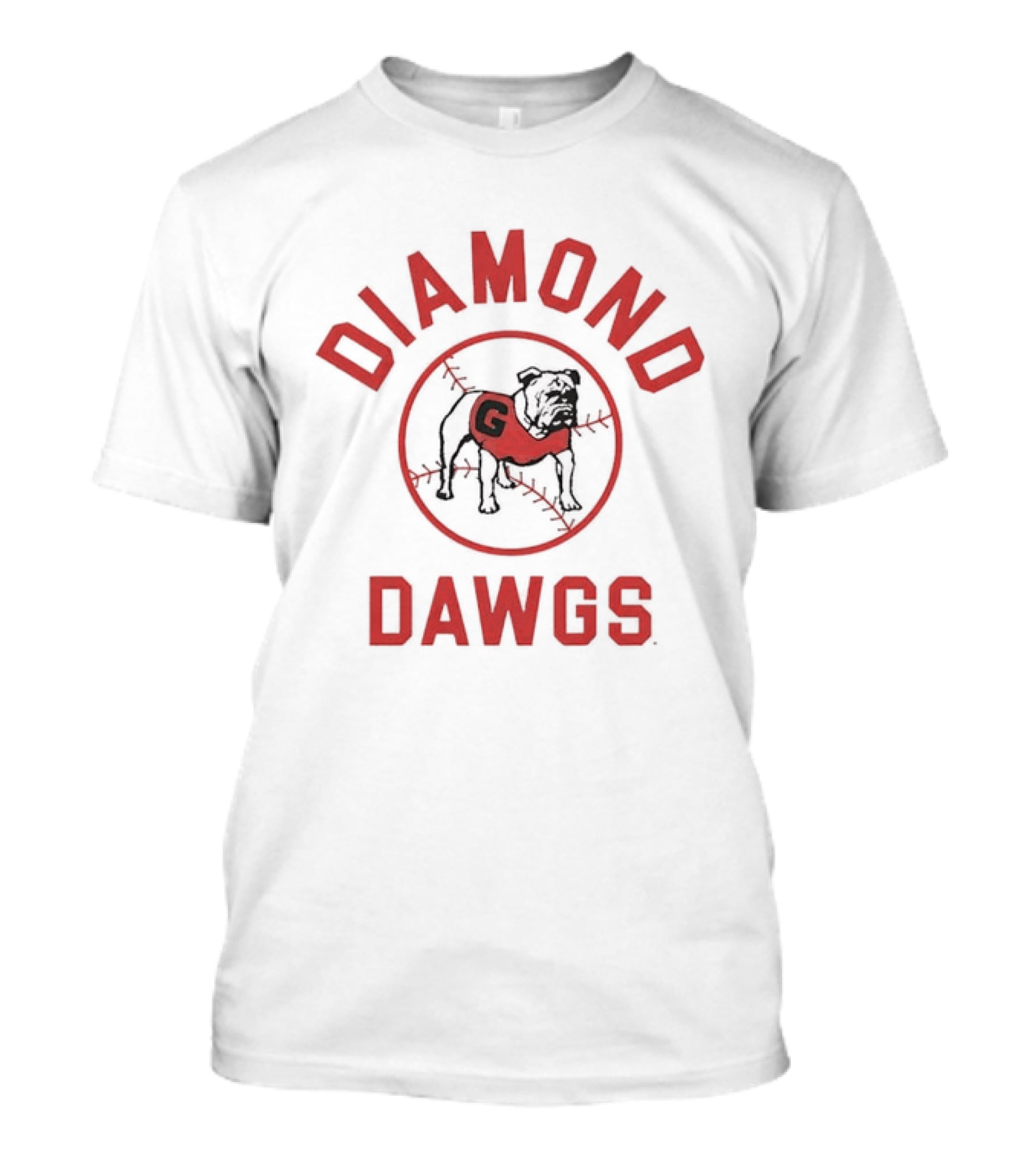 Georgia Bulldogs Diamond Dawgs Baseball Team Bulldogs G T-Shirt