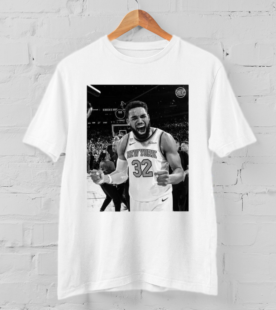 Knicks Nation Loud And Proud New York Basketball Karl Anthony Towns Celebration T-Shirt