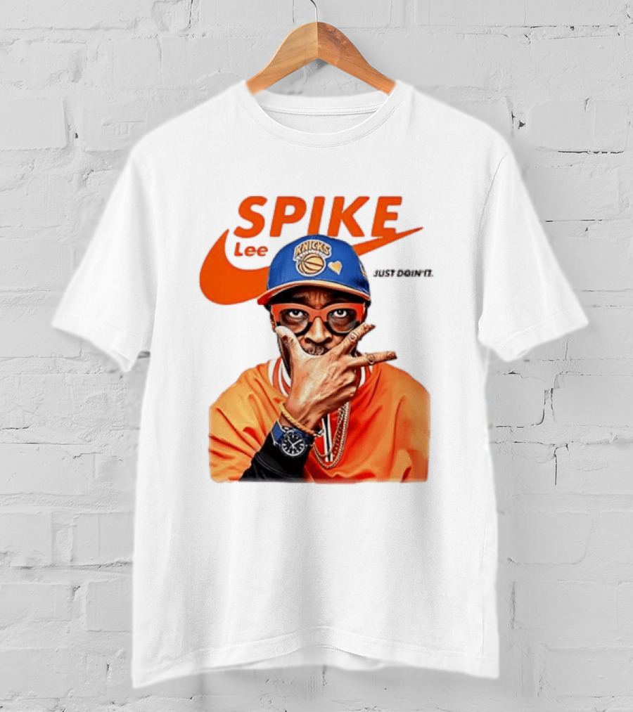 Spike Lee Knicks New York JUST DOIN IT T-Shirt
