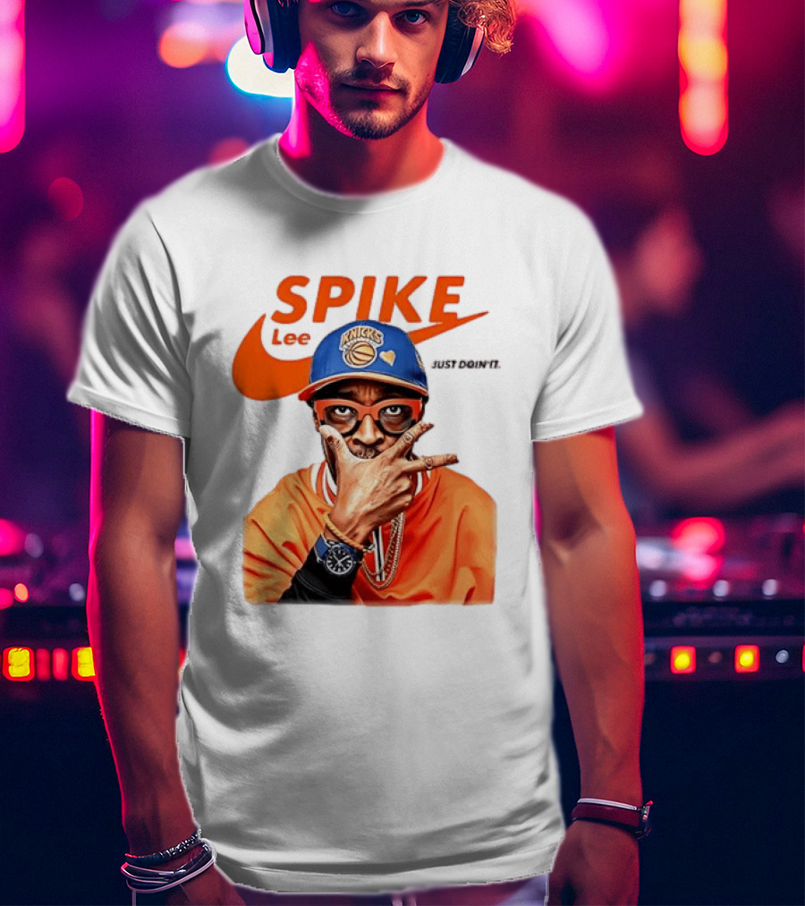 Spike Lee Knicks New York JUST DOIN IT T-Shirt