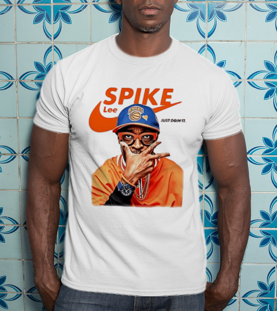 Spike Lee Knicks New York JUST DOIN IT T-Shirt