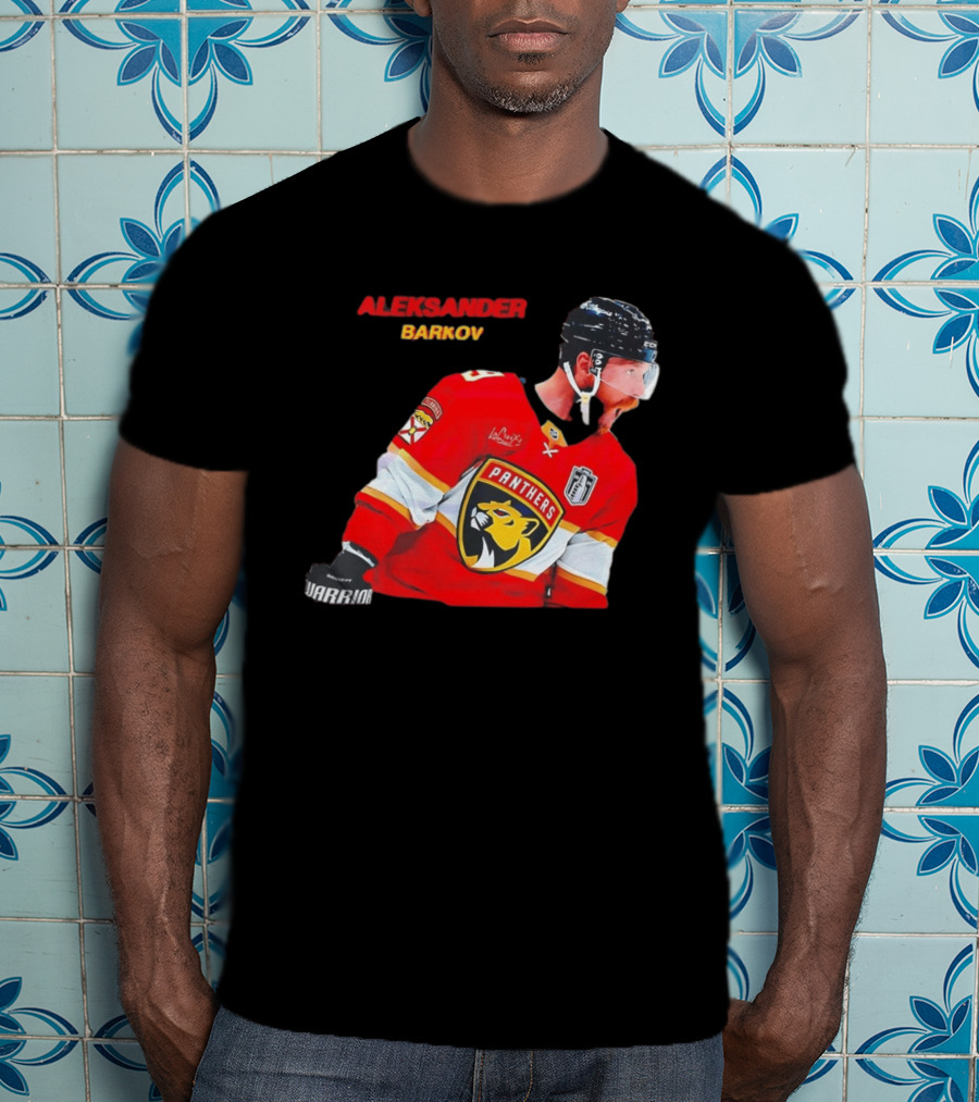 Aleksander Barkov Number 16 Florida Panthers Red Hockey Jersey T-Shirt