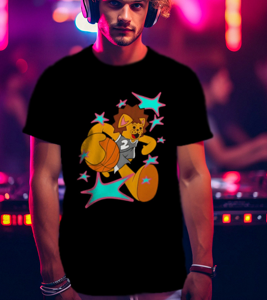 Dylan Harper San Antonio Spurs NBA Lion Basketball Star Player T-Shirt