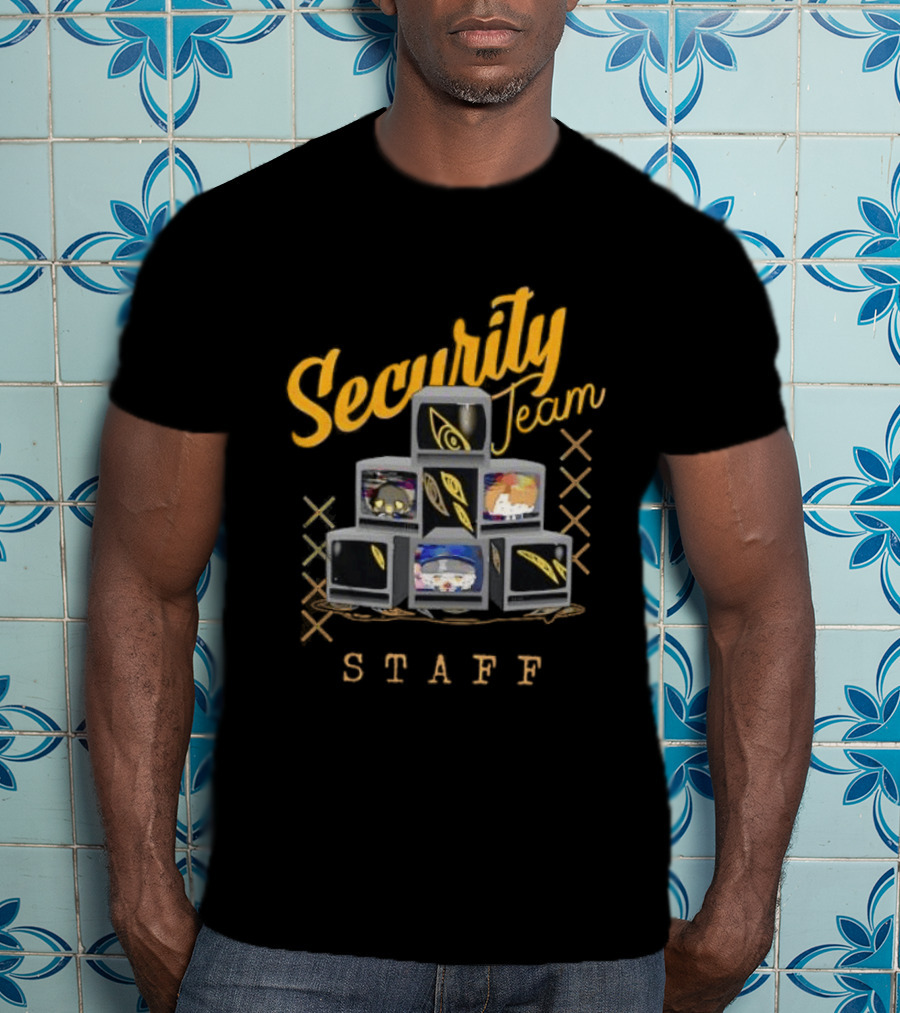 Lobotomy Corporation Security Team Television Characters Security STAFF T-Shirt