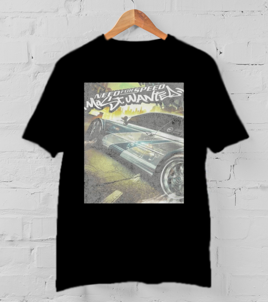 Need For Speed Most Wanted Racing Car Game T-Shirt