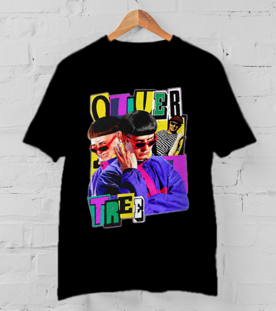Oliver Tree 1993 2026 Memorial Collage With Retro Sunglasses T-Shirt