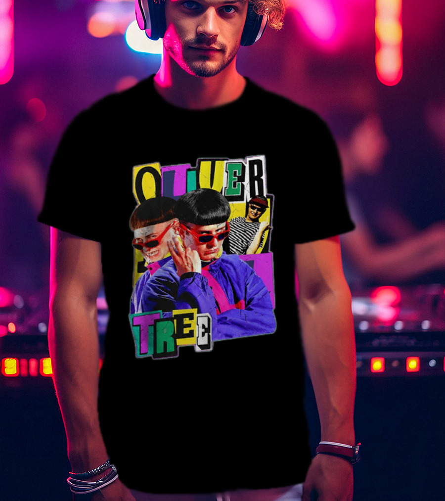 Oliver Tree 1993 2026 Memorial Collage With Retro Sunglasses T-Shirt