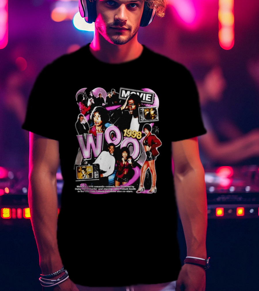 Woo Jada Pinkett Smith Tommy Davidson 1998 Movie T-Shirt