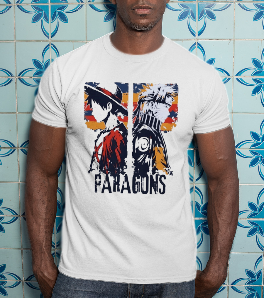 Anime Paragons Comic Con Cosplay Icons Duo T-Shirt
