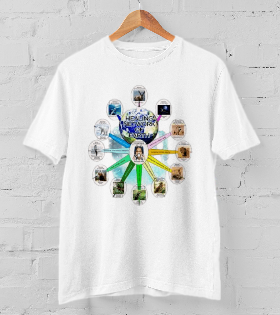Healing Network Of Earth Spiritual Connections T-Shirt