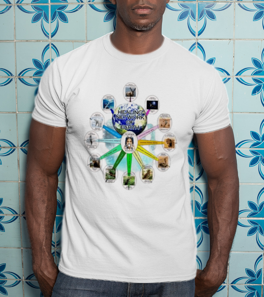 Healing Network Of Earth Spiritual Connections T-Shirt