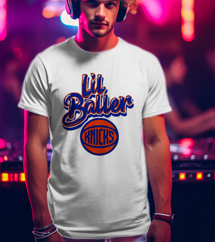 Lil Baller New York Knicks NBA Pride Month 2026 T-Shirt